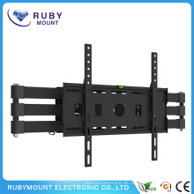 400 * 400mm Kaltgewalzter Stahlschwenk-LCD-TV-Halterung